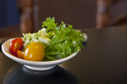 Salad bowl at Yamashita's